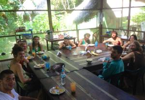 It's a beautiful thing to sit down with the same souls each day and eat and share